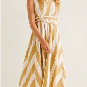 Striped Midi Dress
